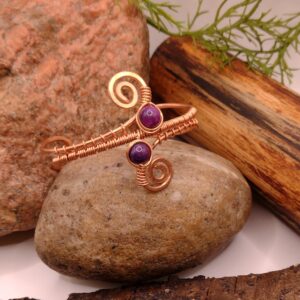 Bransoletka „Ornament Duszy” z czaroitem