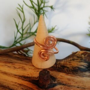 Fala Harmonii – miedziany pierścionek