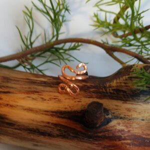 Pierścionek z miedzi