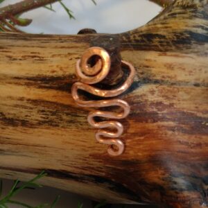 pierścionek z miedzi